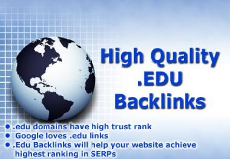 will Give you 400 .EDU high quality relevant SEO backlinks