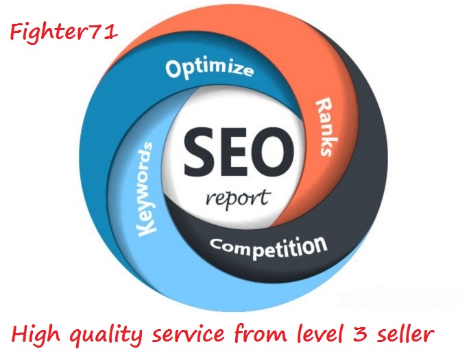 will I will create a full Seo Report for your website using IBP