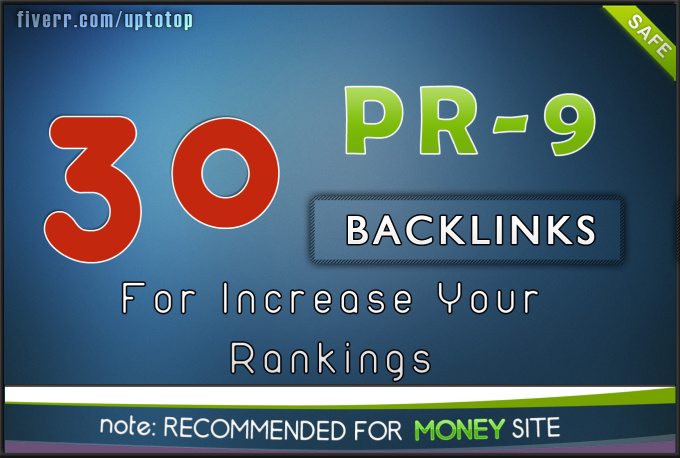 will build high pr seo backlinks, high authority domains