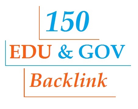 will I will create 150 EDU and GOV Seo backlinks
