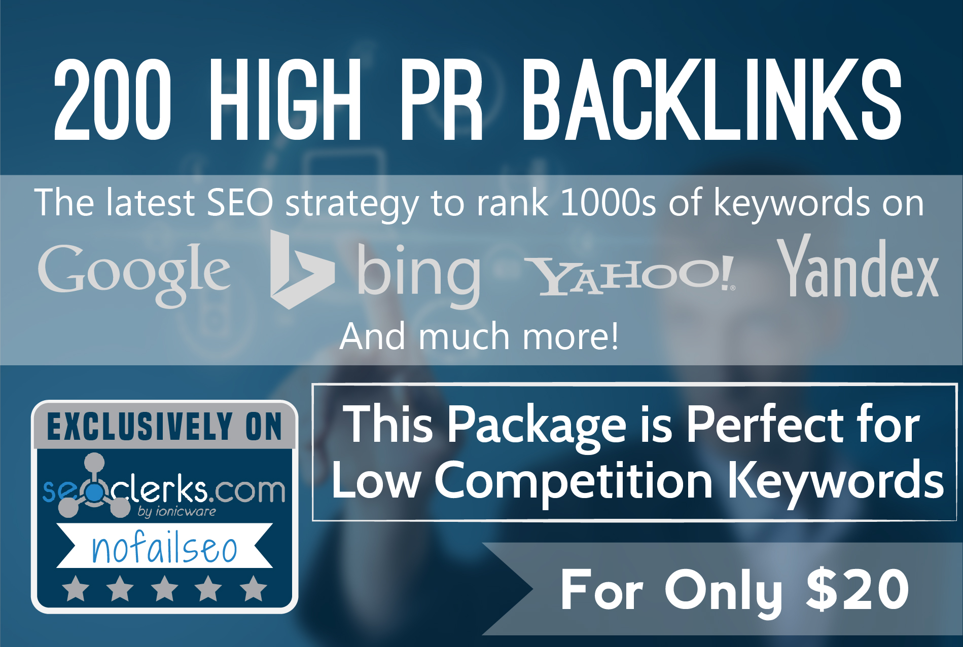 will rank on Google FAST with 200 High Quality PR DoFollow Backlinks