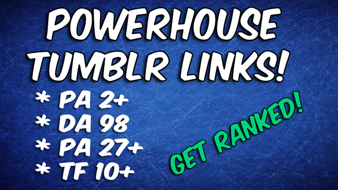 TUMBLR BLOGS FOR SALE HIGH PR ACCOUNTS FROM PR 1 TO PR 5