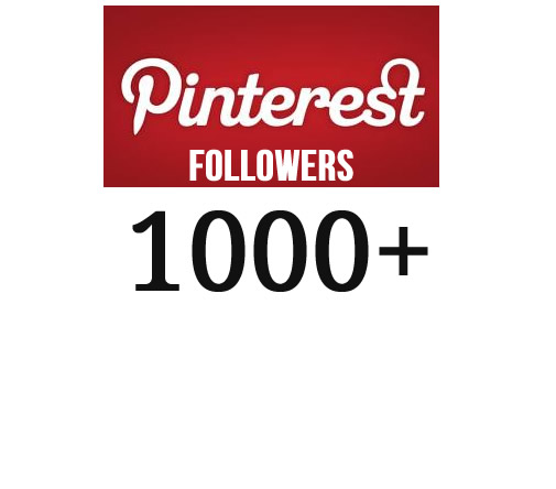 will I will give you 1000 pinterest followers Or Repins