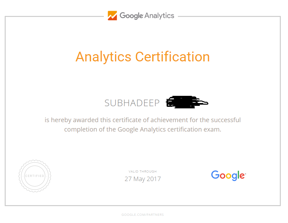 will Get Your Own Google Adwords/Analytics/Bing/Hubspot Inbound Marketing Certificate Today!!
