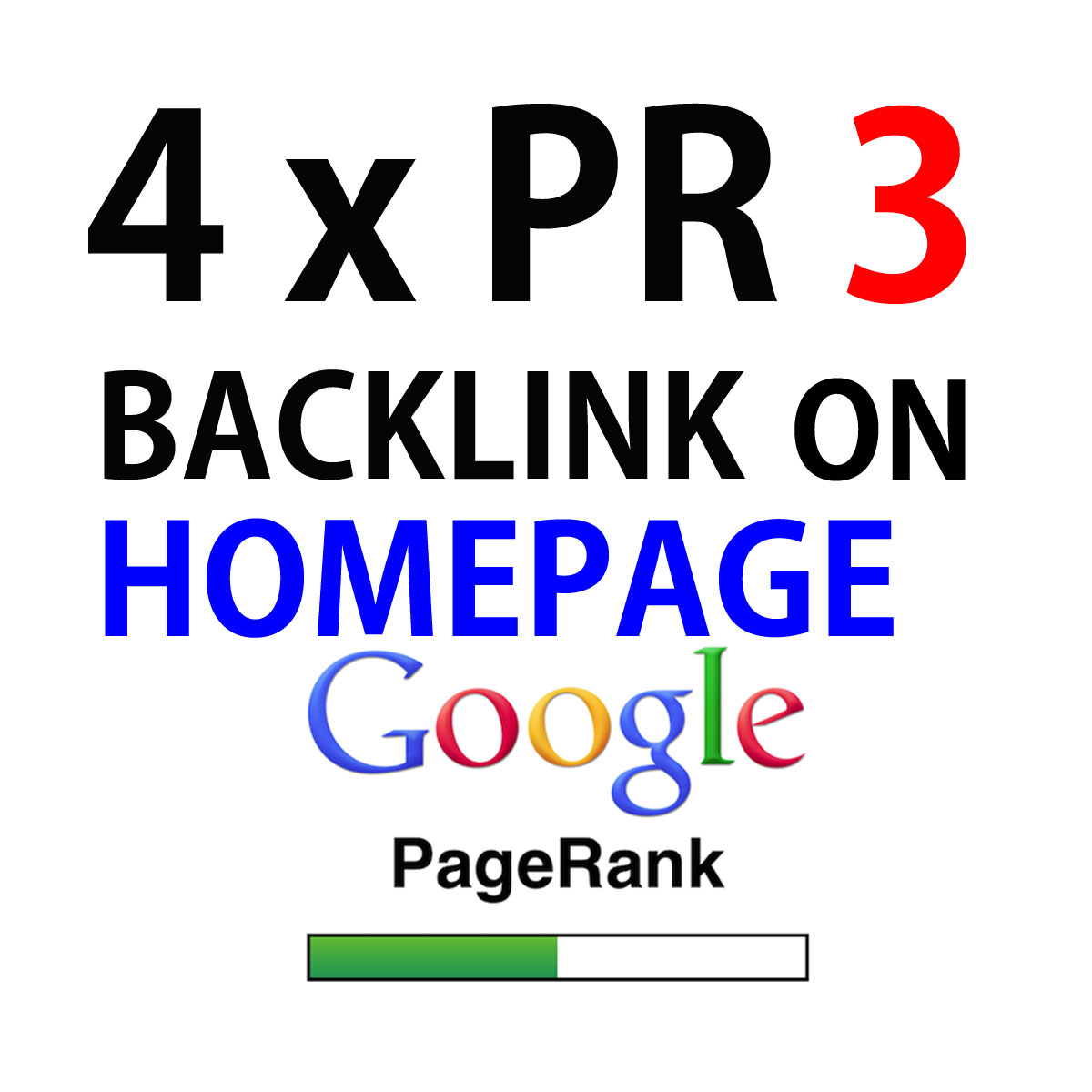 will 4 x PR3 Permanent Do Follow backlinks Page Rank 3 HOMEPAGE manual submission
