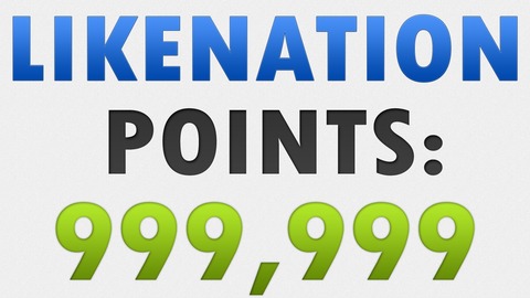 will 60000 Likenation POINTS for