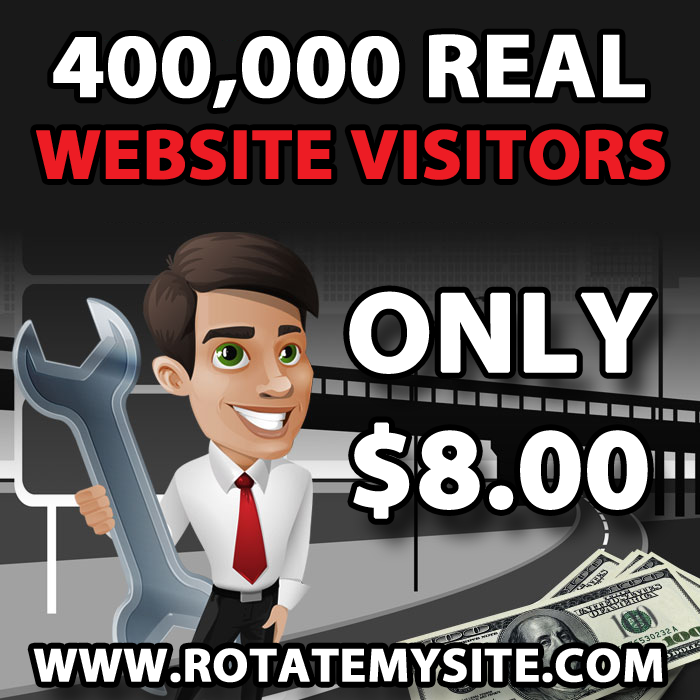 will 400K Web Traffic To Your Blog, Website or Affiliate Link