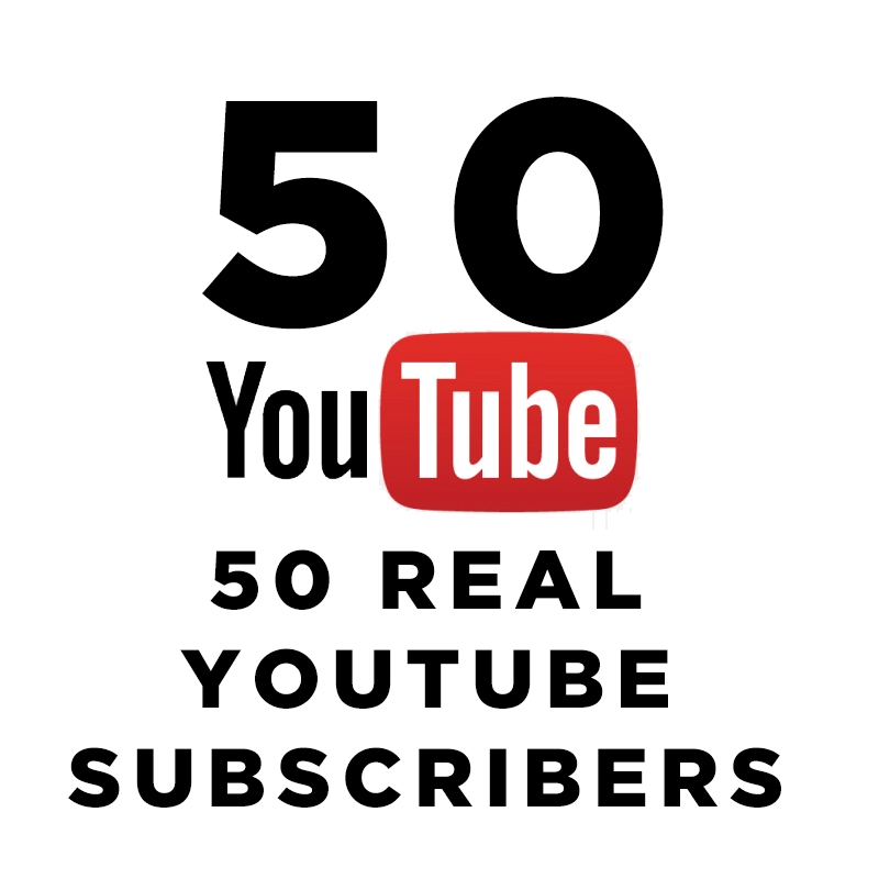 will 50 REAL PERMANENT YouTube Subscribers!