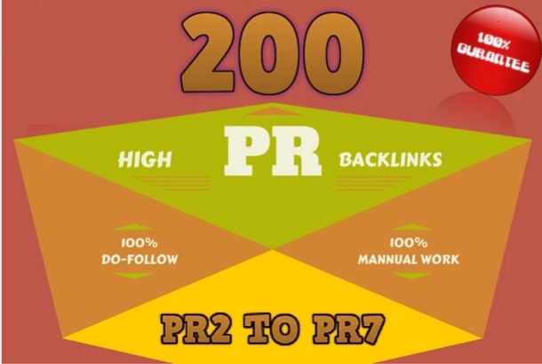 will I will do manually 200 blog comments on actual page rank pr 2 to 7