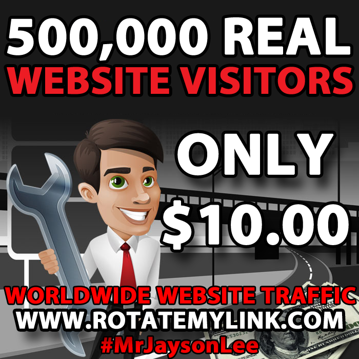 will 500K Web Traffic To Your Affiliate Link, Blog or Website
