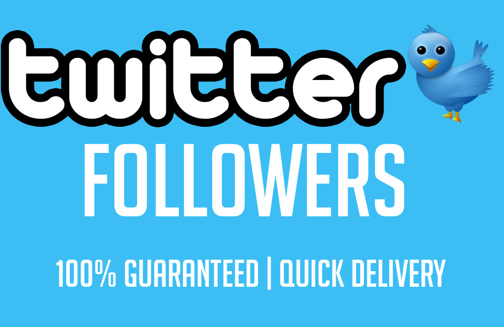 will Twitter Followers 1000+ Real Follower all over the world