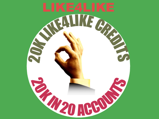 will SPECIAL OFFER FOR ALL 20K LIKE4LIKE IN 20 ACCOUNT