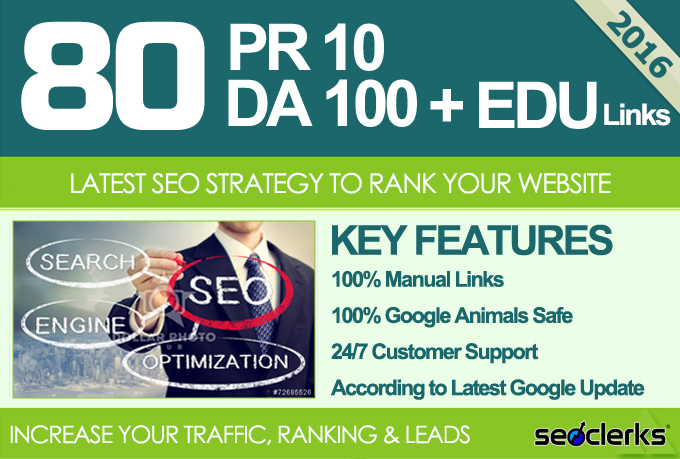 will "i will " provide 80 seo Backlinks service