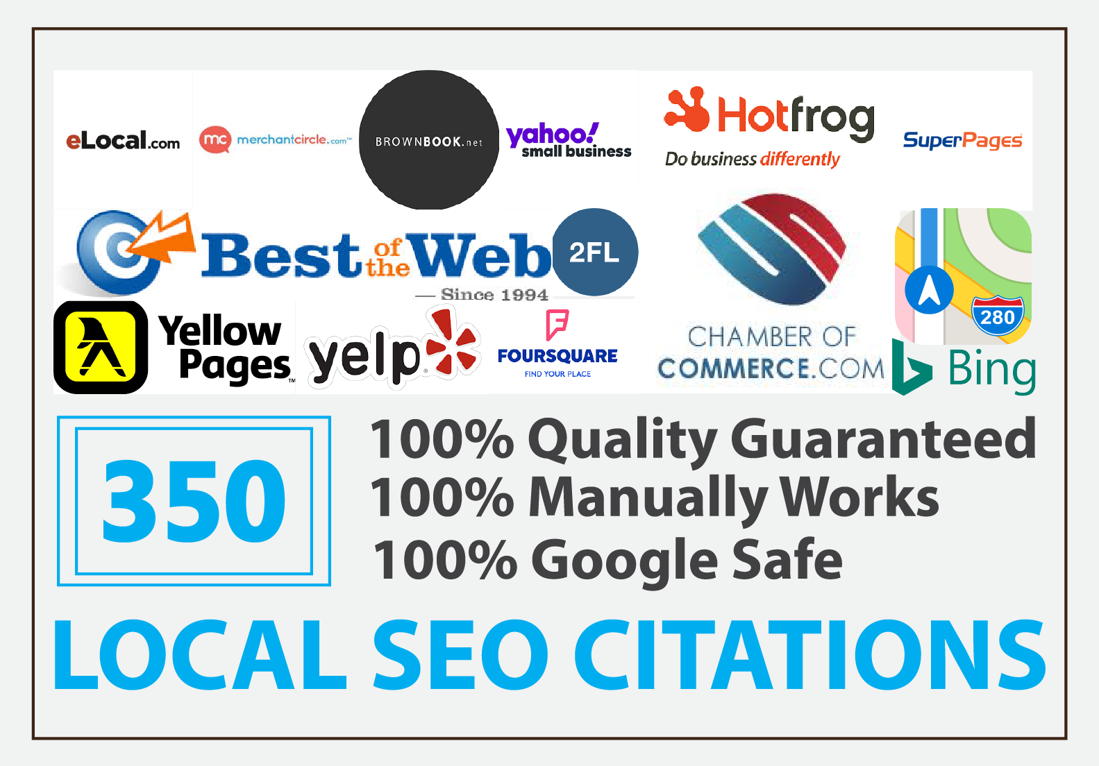 Manually Do 350 Top Local Citations For USA Boost Local SEO