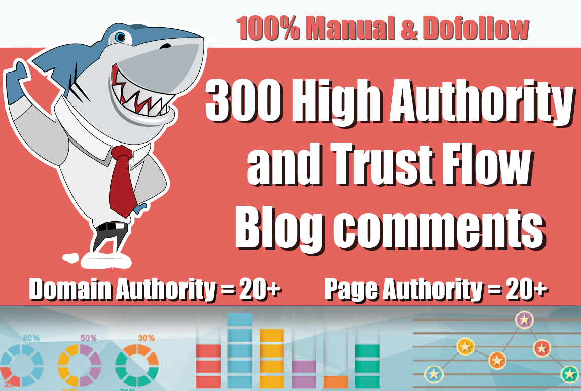 Create 300 Blog Comments Link Building Seo Backlinks on High DA PA