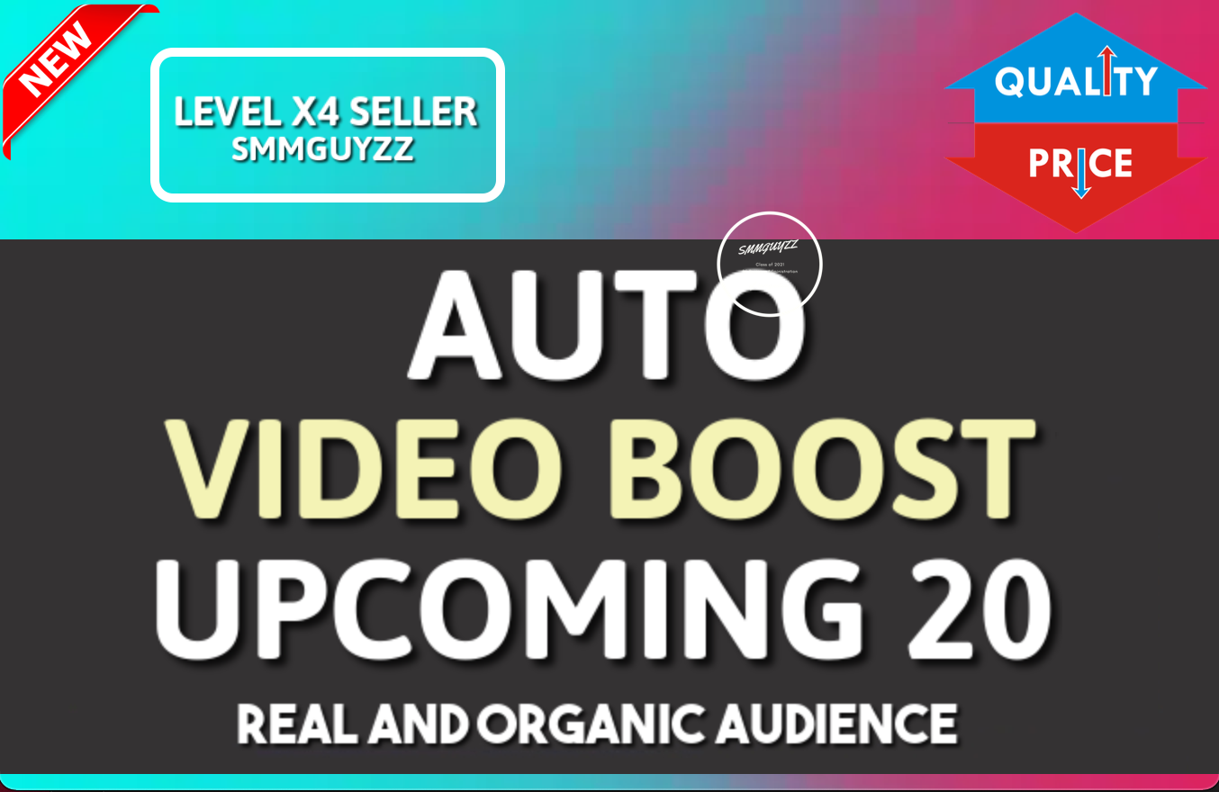 Organically Automatic Boost Social Video Upcoming Uploads