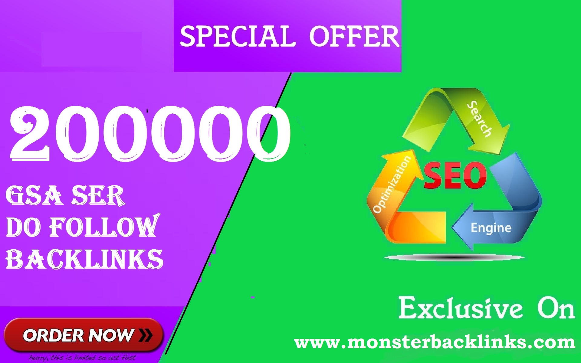 SEO 200,000 X 5 GSA Dofollow Links for Boosting Ranking in Google SERP for $5