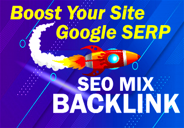 100 Mix Backlinks with High Authority Permanent Dofollow & unique domain white hat SEO backlinks