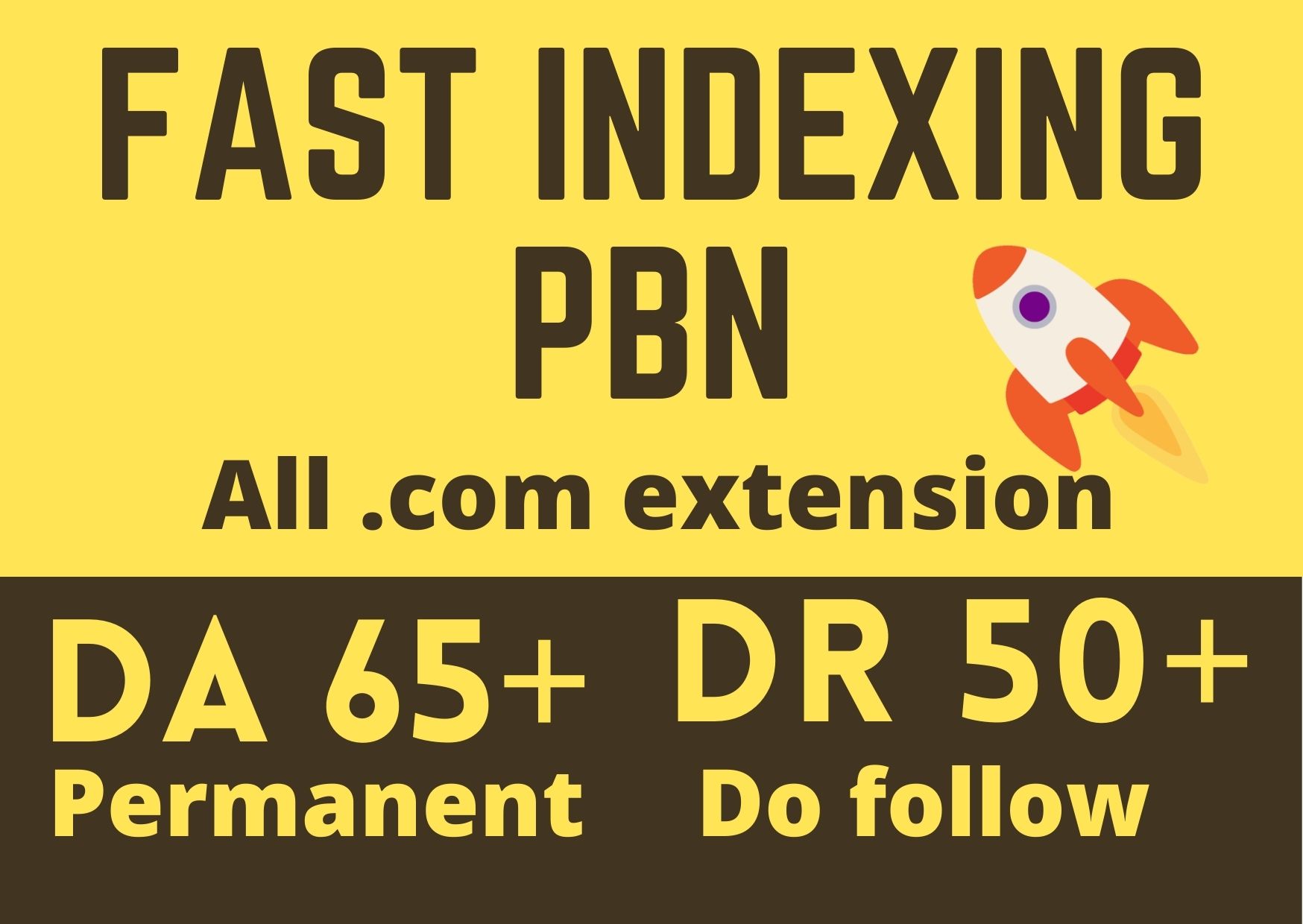 Get 30 High DA/DR Fast Indexing PBN 