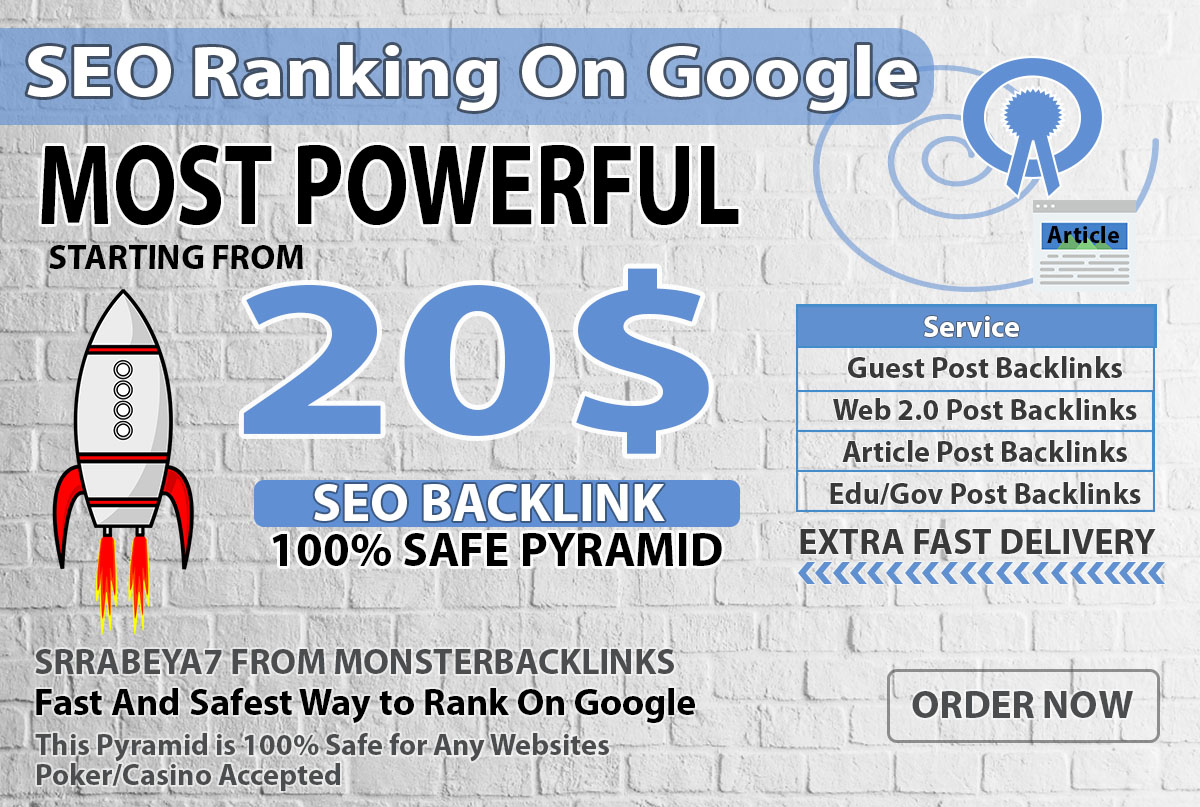Powerful SEO Strategy 2022 Backlink pyramid for Skyrocket your site Google Ranking 