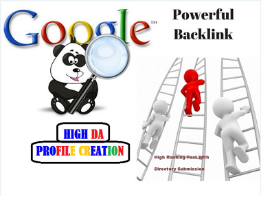 I will do 60 social media profiles for high da pr SEO backlinks