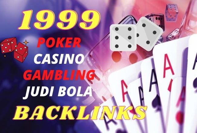 1999 Unique Domain CASINO, GAMBLING, POKER PBN Backlinks 
