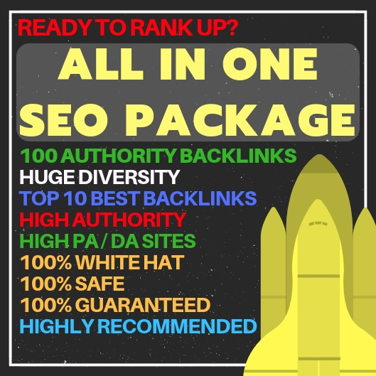 Allinone SEO Package Best Link Building Service Improve your Google Rankings