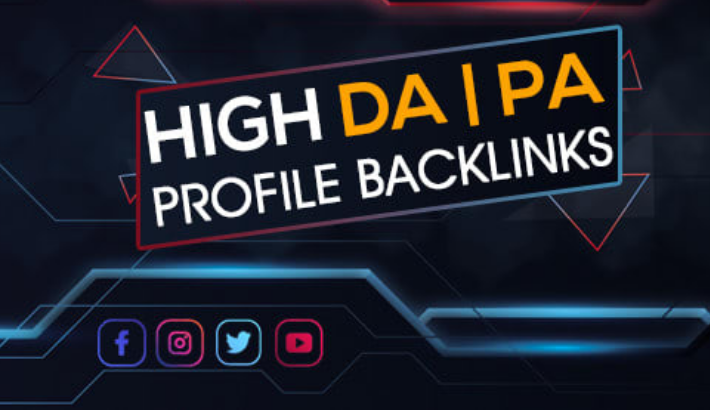 increase your domain authority DA 90+ high quality 10 profile backlink