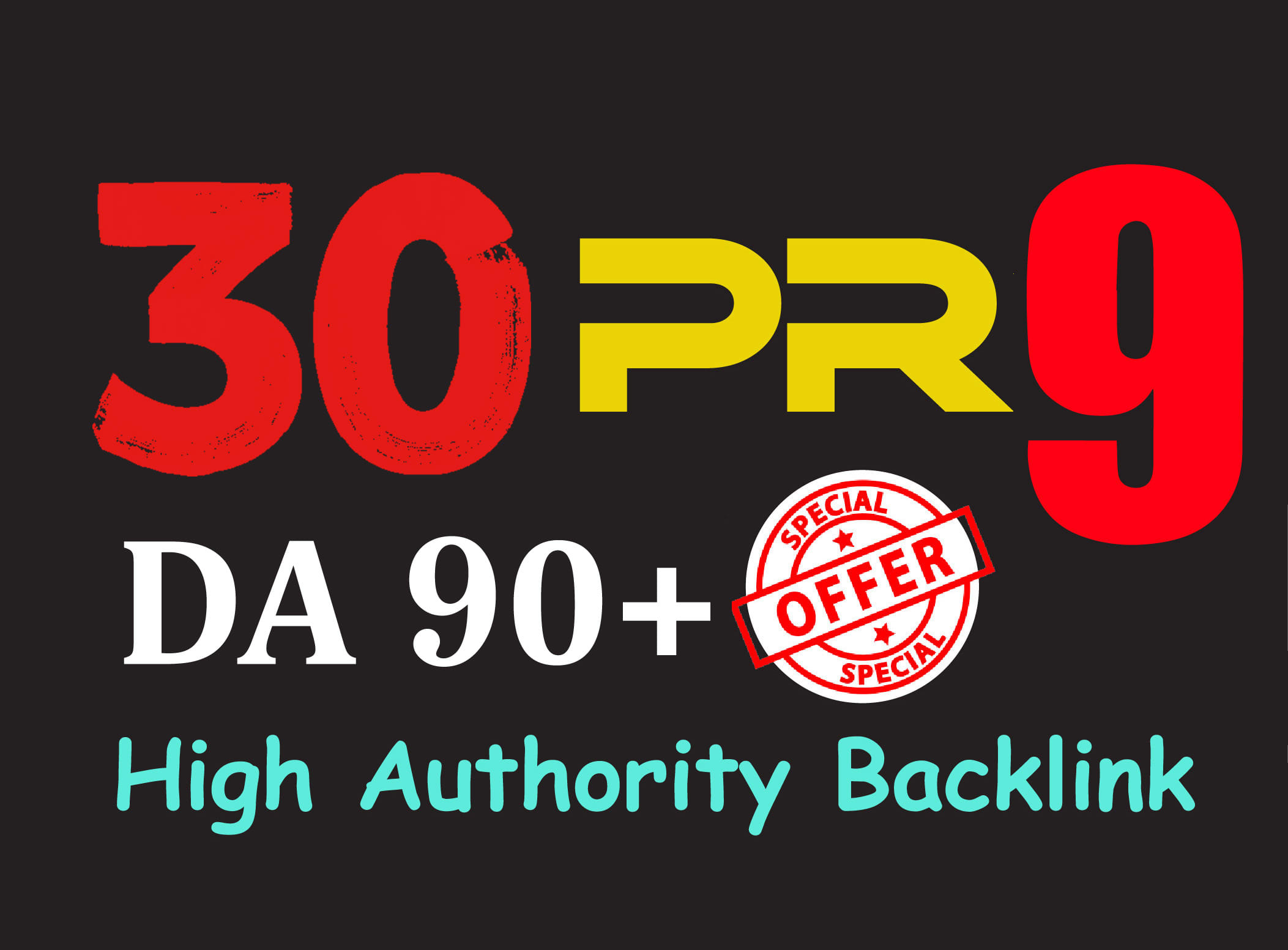 Manually Do 30 Pr9 DA 80+ Safe SEO High Authority Backlinks 30+ Domain HIGH QUALITY BACKLINKS