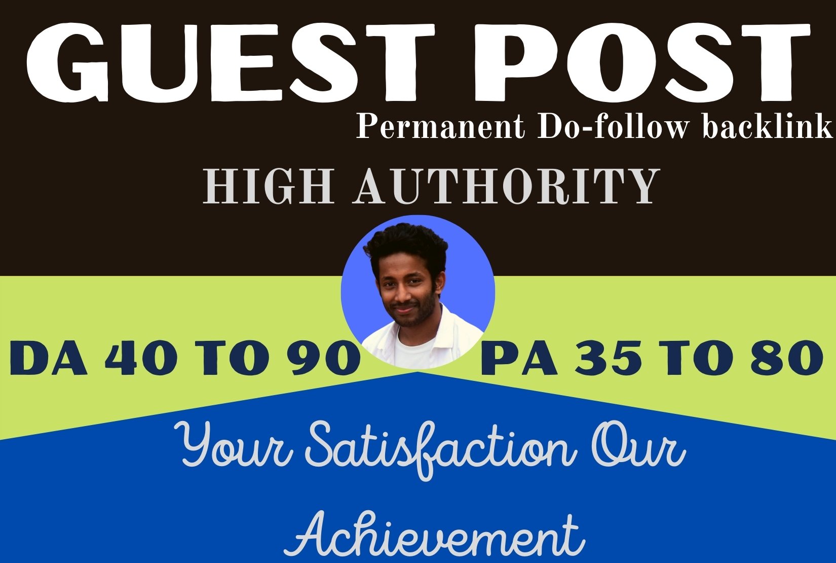 I will write and Published high quality guest post