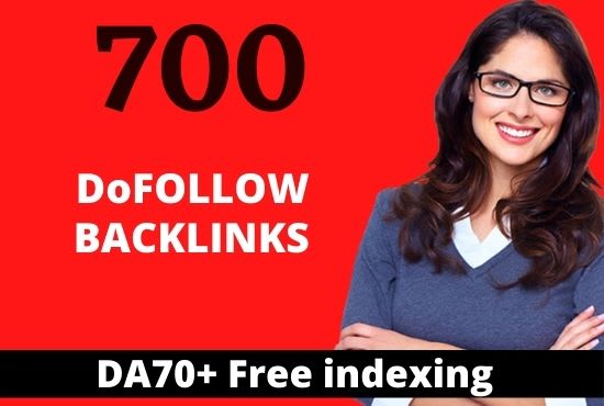 do 700 high quality contextual dofollow backlinks service