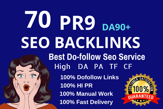 Create 70 Pr9 Da 90 High Authority Dofollow Profile Backlinks