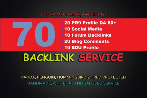 70 high authority forum profile backlinks