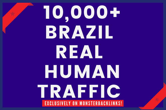 Send 10000+ Real Human Traffic from BRAZIL