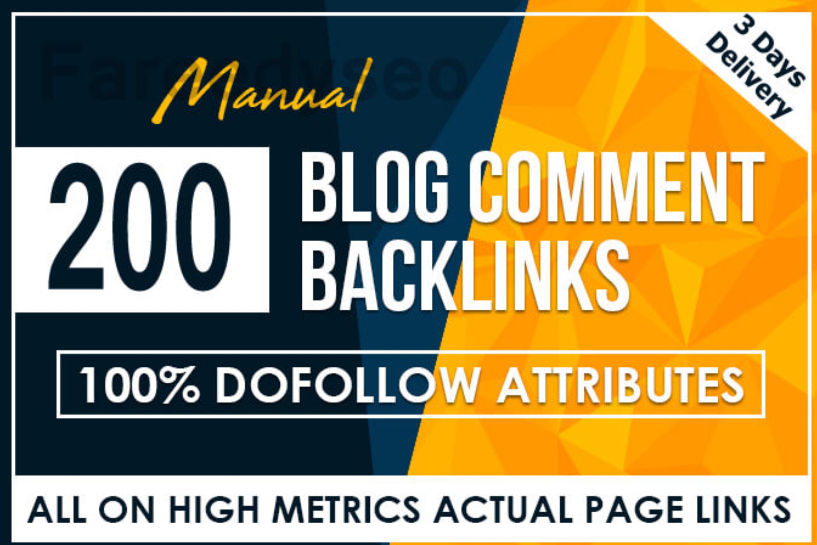 I will do 200 do-follow manually highly da blog comments