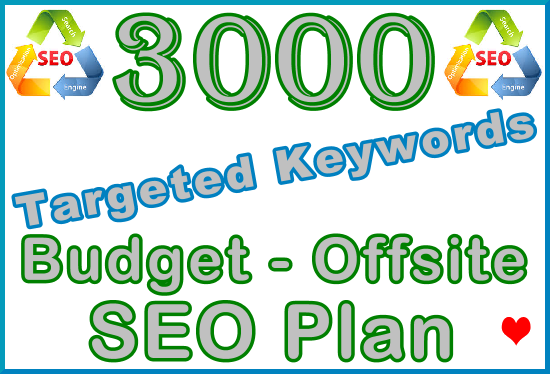 3,000 Targeted Keywords with Our Budget - Offsite SEO Importance Plan