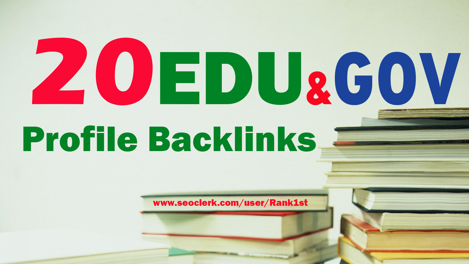 Build US Based 20+ EDU. GOV Profile backlinks All Unique domains for