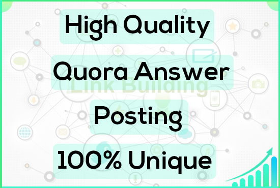 Promote your website in 15 High-Quality Unique Quora Answers with Context Link