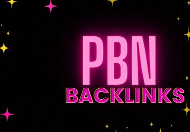 Create 20 permanent Homepage PBN Dofollow Backlinks DA 40 To 50 