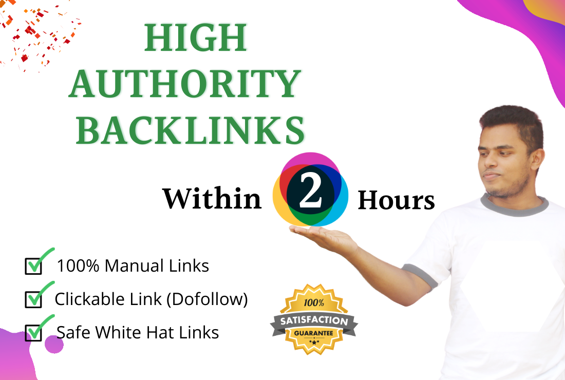 I will do 50x3 manual high authority quality contextual seo dofollow backlinks link building