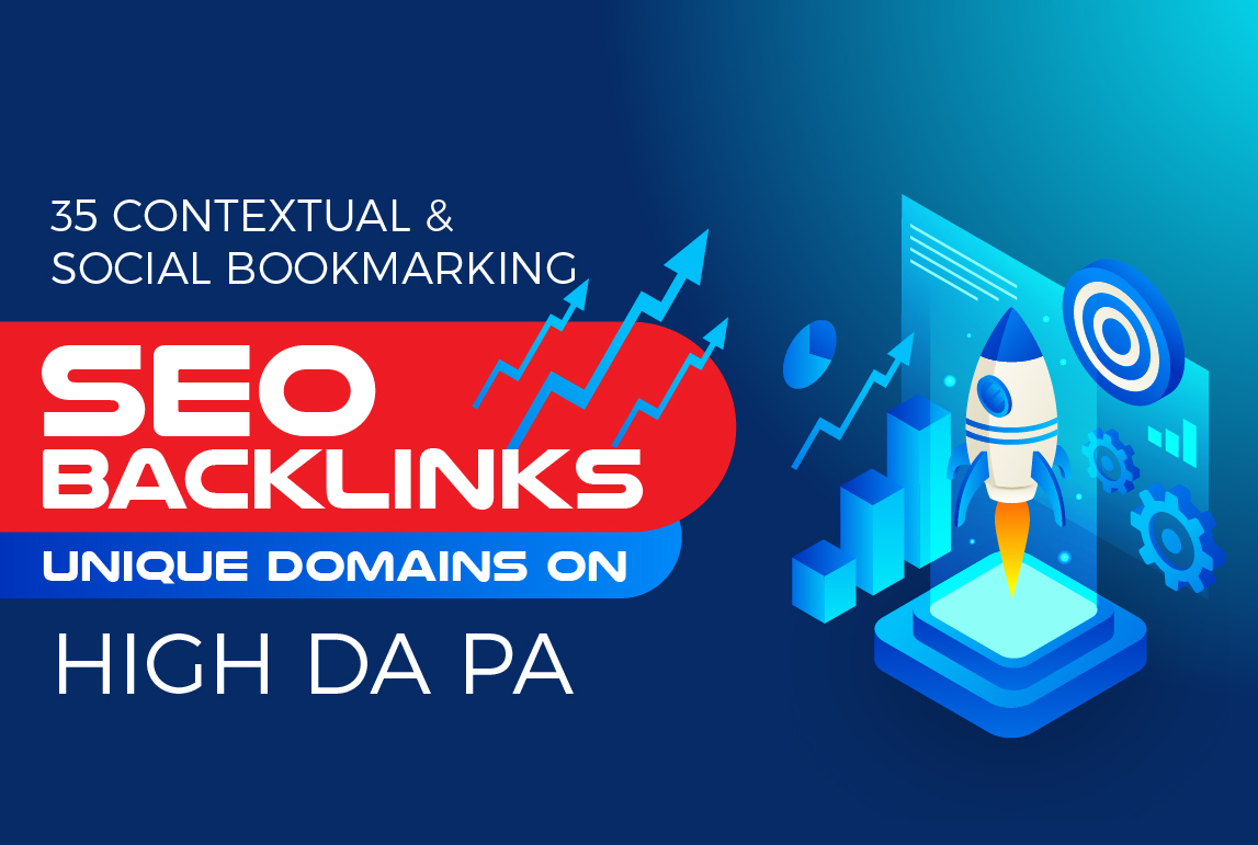 I will do 70 Unique Domains SEO Backlinks On High DA PA