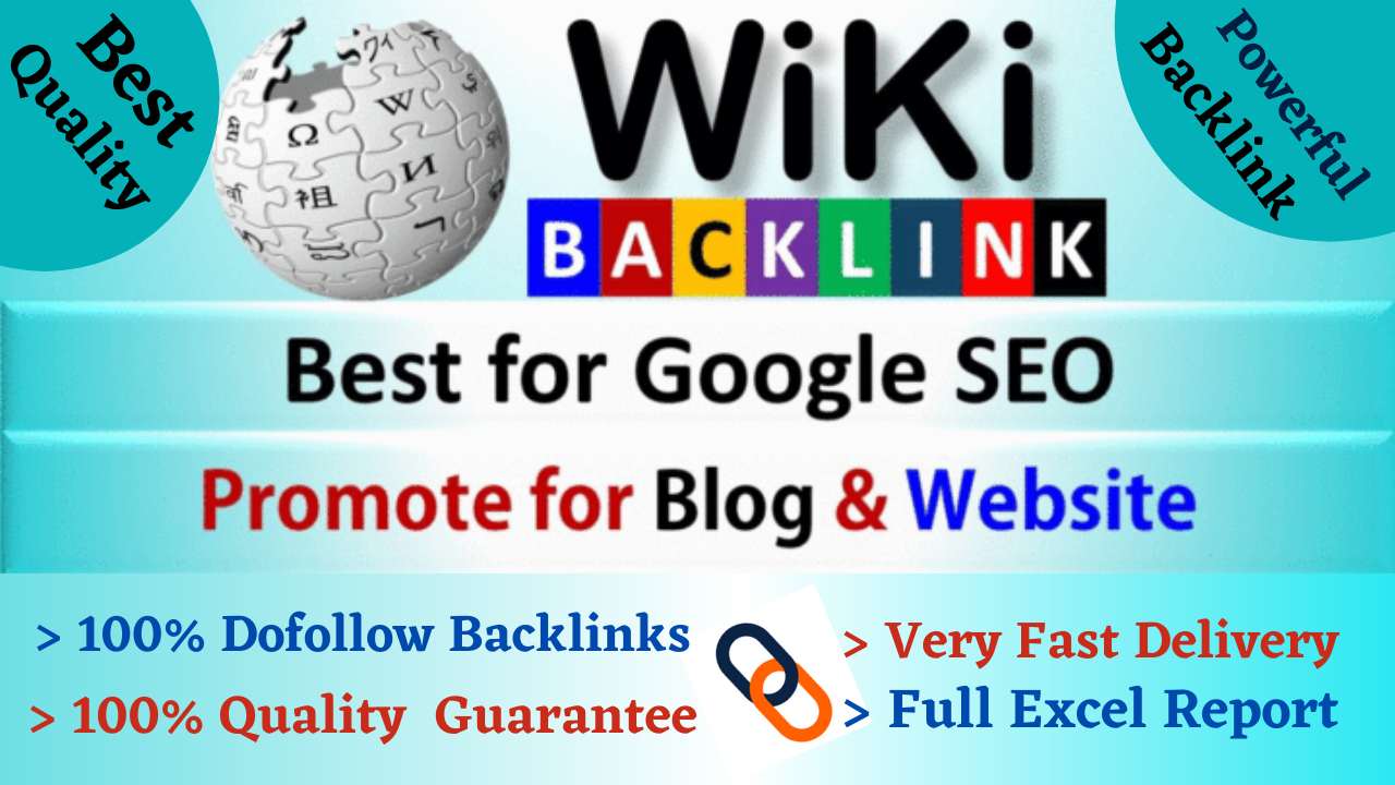 1000+ High Authority Power Wiki Backlinks to BOOST RANK For 