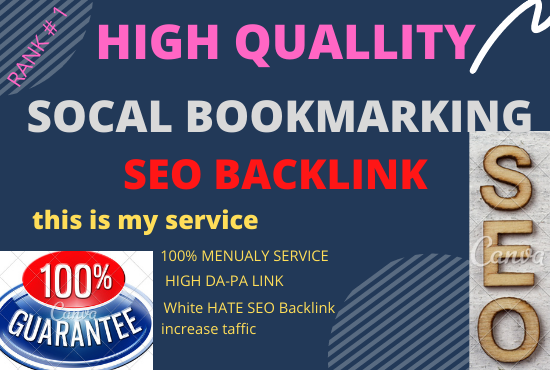 150 Social Bookmarking With High-Quality Backlinks Ranks Your Website