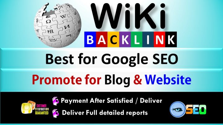 1200+1200 wiki+article backlinks Mix profiles & articles get website seo with google top page rank