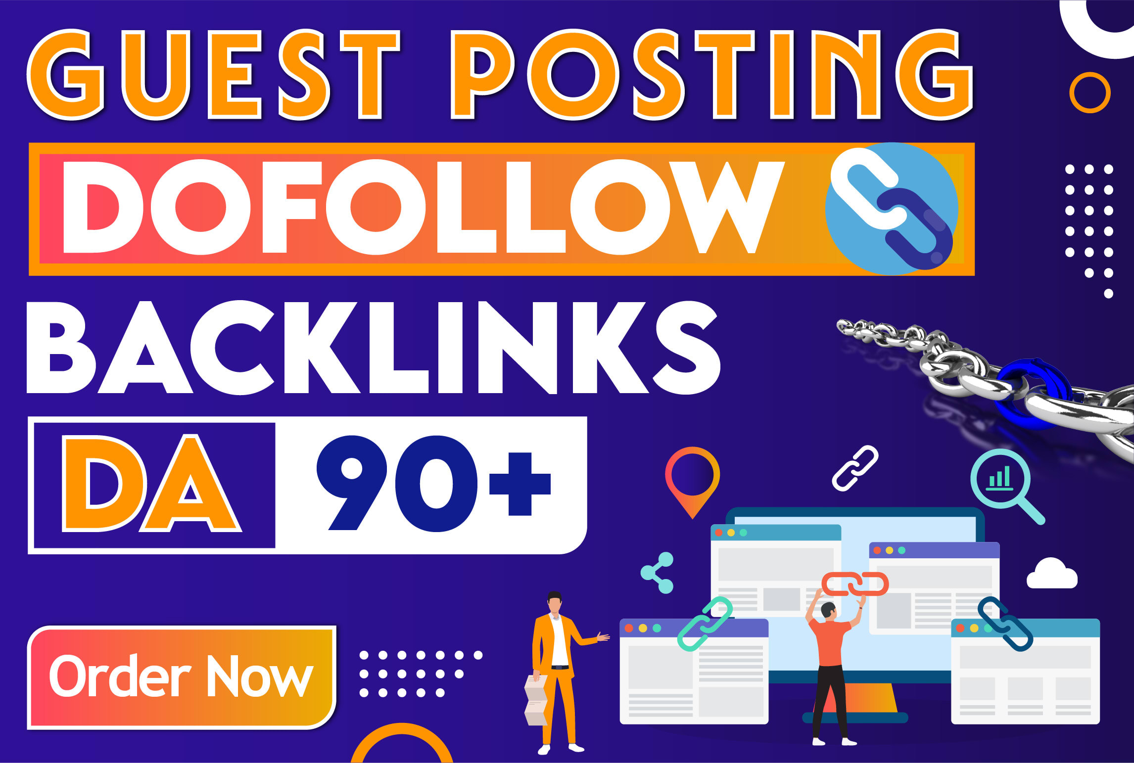 do 5 Guest Posts on DA 90 Plus High Authority Site