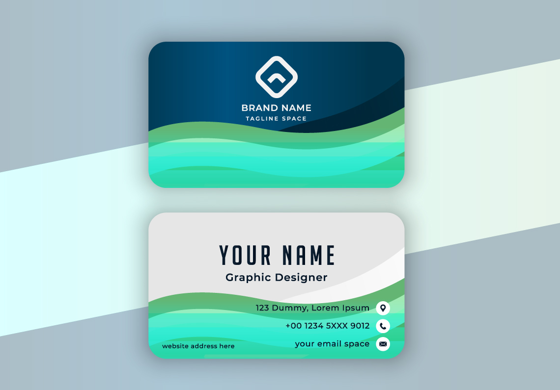 Professional business card design