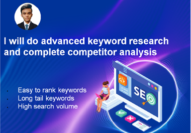  I will do best SEO keyword research for you