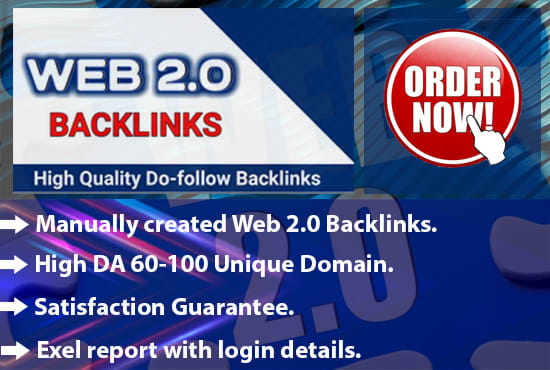  Do 100 web 2 0 backlinks manually
