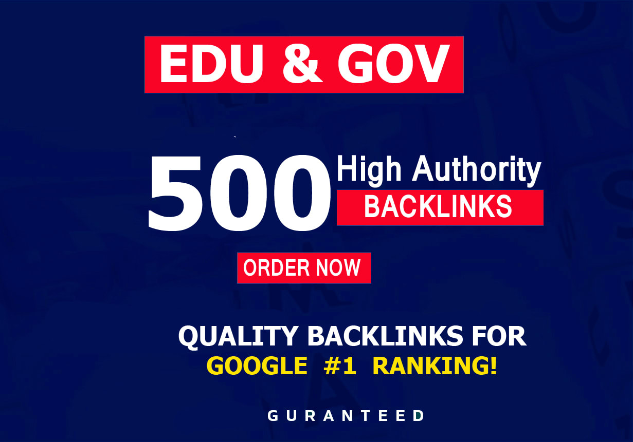 500 USA pr9,edu dofollow seo backlinks service for google ranking
