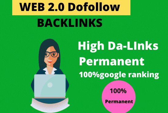 I will build 100 web 2 0 backlinks.